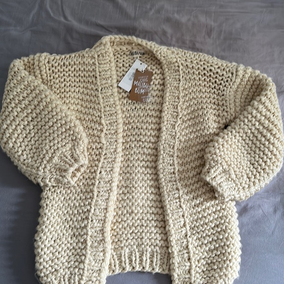 Malibu Bum Cozy Sweater in Cream - Picture 2 of 4